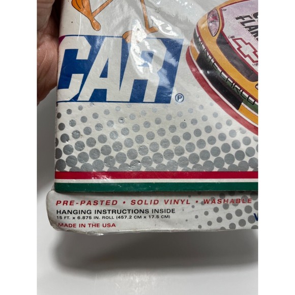 NASCAR Vintage 2 Wall Paper Border Kellogs Terry Labonte New with aged packaging - Picture 9 of 9